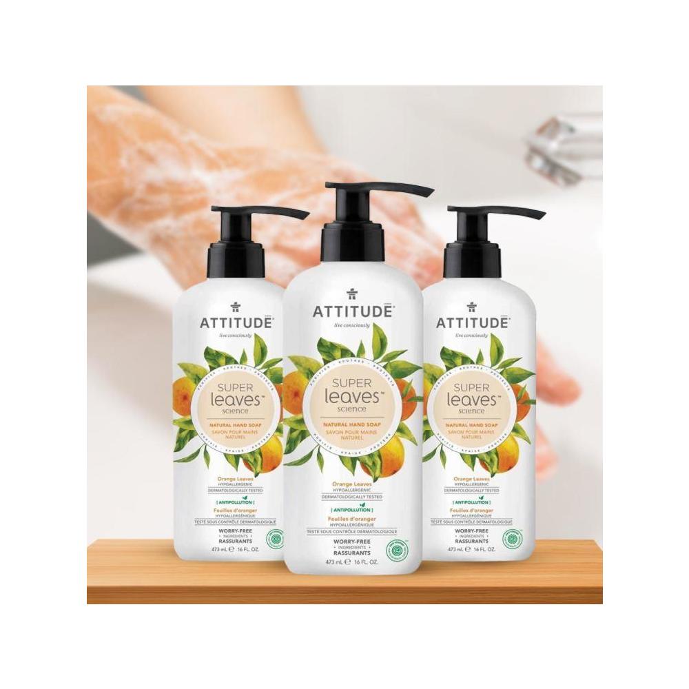Super Leaves Hypoallergenic Hand Soap 473mL ATTITUDE