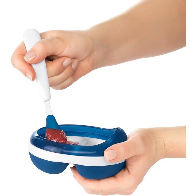 OXO LVTH 61138200 Baby Supplies Feeding Spoon Set with Soft Silicone 2Pack Navy Oxo Tot