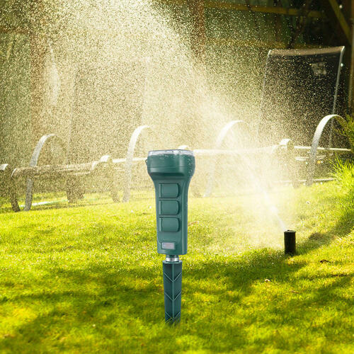 PrimeCables Cab LH 7 4 Surge Protector Power Strip 6 Outlet Outdoor Weatherproof Power Stake Timer with Photocell for Christm