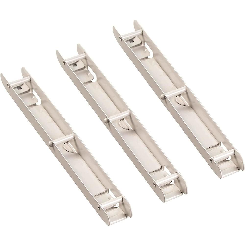 Durable 595210 Catalog Rack Post Section, 1" Capacity, Gray, 3Pack