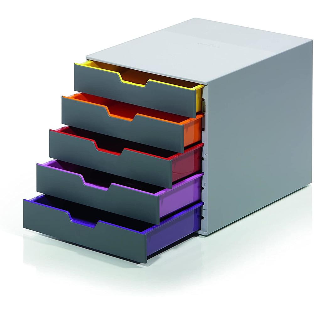 Durable Desktop Drawer Organizer (VARICOLOR 3 Compartments with