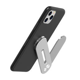 Foldable Phone Bracket Aluminum Adjustable Magnetic Laptop Screen Side Mount - PrimeCables®