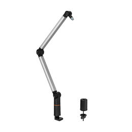 Desk Mounted Professional Microphone Boom Arm Stand Spring-Assisted-Black PrimeCables®