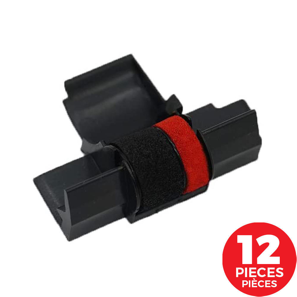 Compatible IR-40T Calculator Printer Ribbons Ink Roller - Black & Red ...