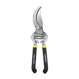 8" Professional Sharp Bypass Pruning Shear with Double Color Dipped Handle
