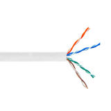 Cab BK C6E600 ALL Cat6 6a Network Ethernet Cable 1000ft 4 Pair Cat6 550MHz Solid UTP FT6 CMP Plenum Bulk Cable Black
