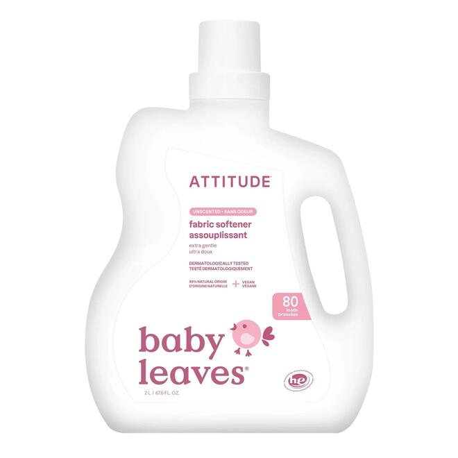 attitude LVTH AT 12180 Attitude Natural Laundry Softener Wildflowers 2 Liters 80 Loads ATTITUDE