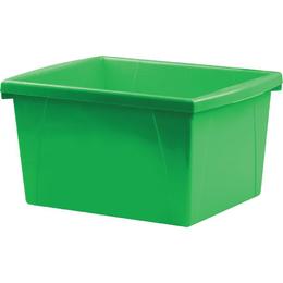 Storex 753 61453U06C Storage Crates Bins Storex Classroom Storage Bin 15L 13 6 x 11 25 x 7 9 in Yellow