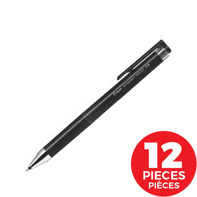PILOT BLRT SNP5 RD 12PACK Ballpoint Pens Gel Pens Pilot Ballpoint Pen Synergy point 0 5mm Red 12 Pack