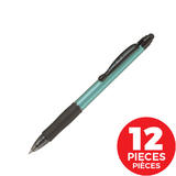 PILOT BLG2STL 7 GY 12PACK Ballpoint Pens Gel Pens Pilot G 2 Penstylus Ballpoint Pen rolling ball with stylus Black ink 0 7mm 