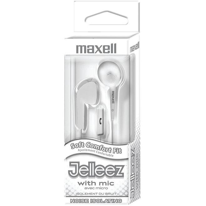 Maxell 683 191569 Headsets Maxell Jelleez Earbuds with microphone 3 5 mm plug 460725