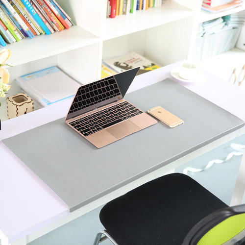 Other Brands BMAT28 Wrist Rests Mouse Pads XL Solid Color PU Mouse Pad with Fixation Lip Laptop Desk Protector Mat 31 5 x 15 