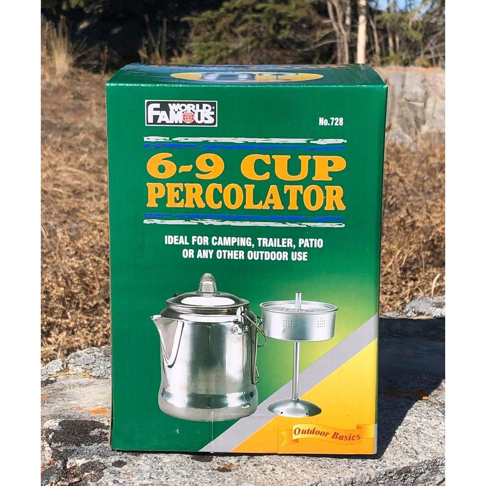 WORLD FAMO 9 Cup Aluminum Camping 