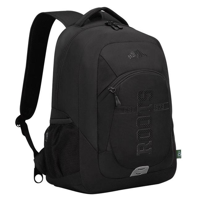 Roots 484 RTS4812 182 Backpacks Roots RTS4812 Recycled Fabric Backpack Fits 15 6 in laptops khaki 816793