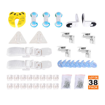 38Pcs,Baby Safety Kit For Living Room,Eco-Friendly Material,Table