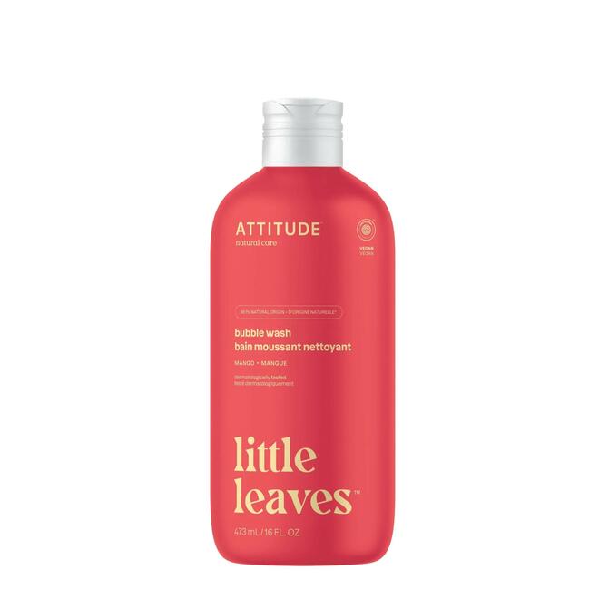 attitude LVTH 18312 All Baby Supplies ATTITUDE Baby Bubble Bath EWG Safe Formula Cruelty Free Vegan Pear Nectar 473ML