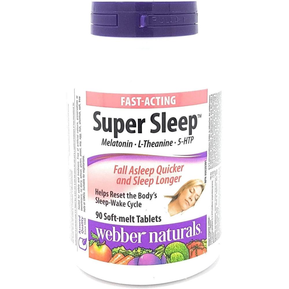 Super Sleep, 90 Count Webber Naturals Super Sleep, 90 Count Webber Naturals