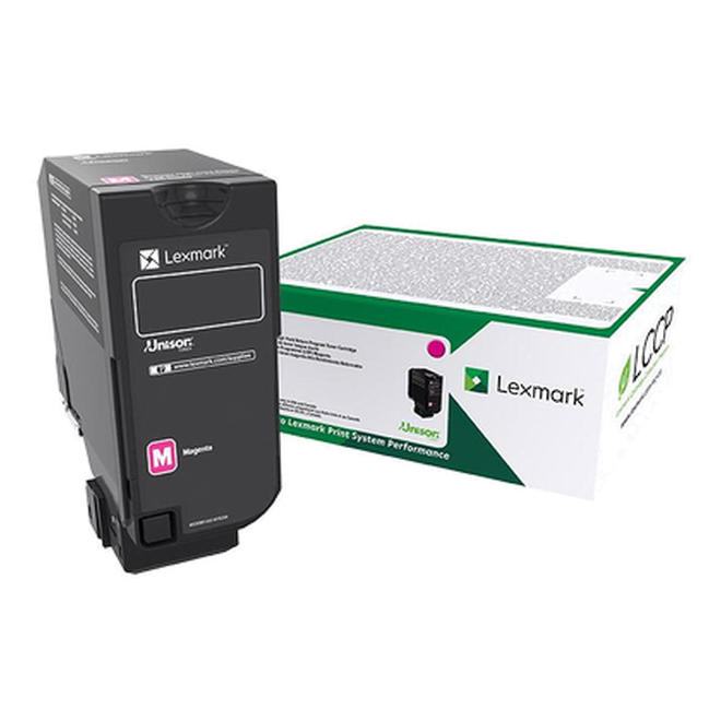Lexmark Lexmark 74C1HM0 OEM CS725de Lexmark 74C1HM0 Original Magenta Return Program Toner Cartridge High Yield
