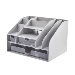 Multi-Compartment Desk Organizer for Files and Stationery - Moustache®