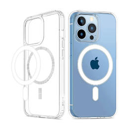 Lucency Transparent Phone Case Compatible with Magsafe Charger for iPhone 13 Pro - PrimeCables®