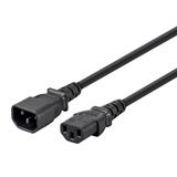 Monoprice Canada Cab 6451 All Power Cables Cords 16AWG Power Extension Cord Cable w 3 Conductor PC Power Connector C13 C14 Mo