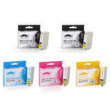 Moustache T126 Value Pack Stylus NX430 Epson 126 T126 Compatible Ink Cartridge Combo High Yield BK C M Y Moustache