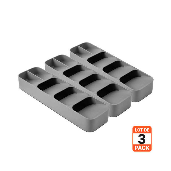 Joseph Joseph DrawerStor Compact Cutlery Organizer Kitchen Drawer Tray