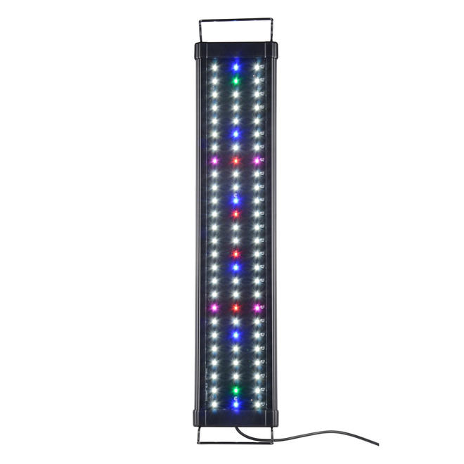 LIVINGbasics LVB Y08DC 60 Commercial Industrial LED light Blue and White Colorful LED Aquarium Light with Extendable Brackets