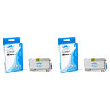 Moustache Epson T822XL220 S WorkForce Pro WF 3820 Epson T822XL T822XL220 S Compatible Cyan Ink Cartridge High Yield Moustache