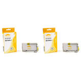 Moustache Epson T822XL420 S WorkForce Pro WF 3820 Epson T822XL T822XL420 S Compatible Yellow Ink Cartridge High Yield Moustac