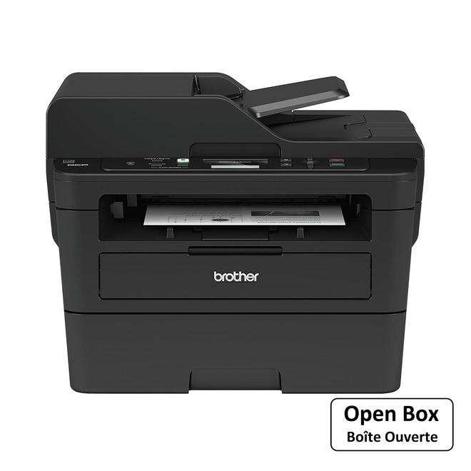 Brother DCPL2550DW AllInOne Monochrome Laser Printer Open Box