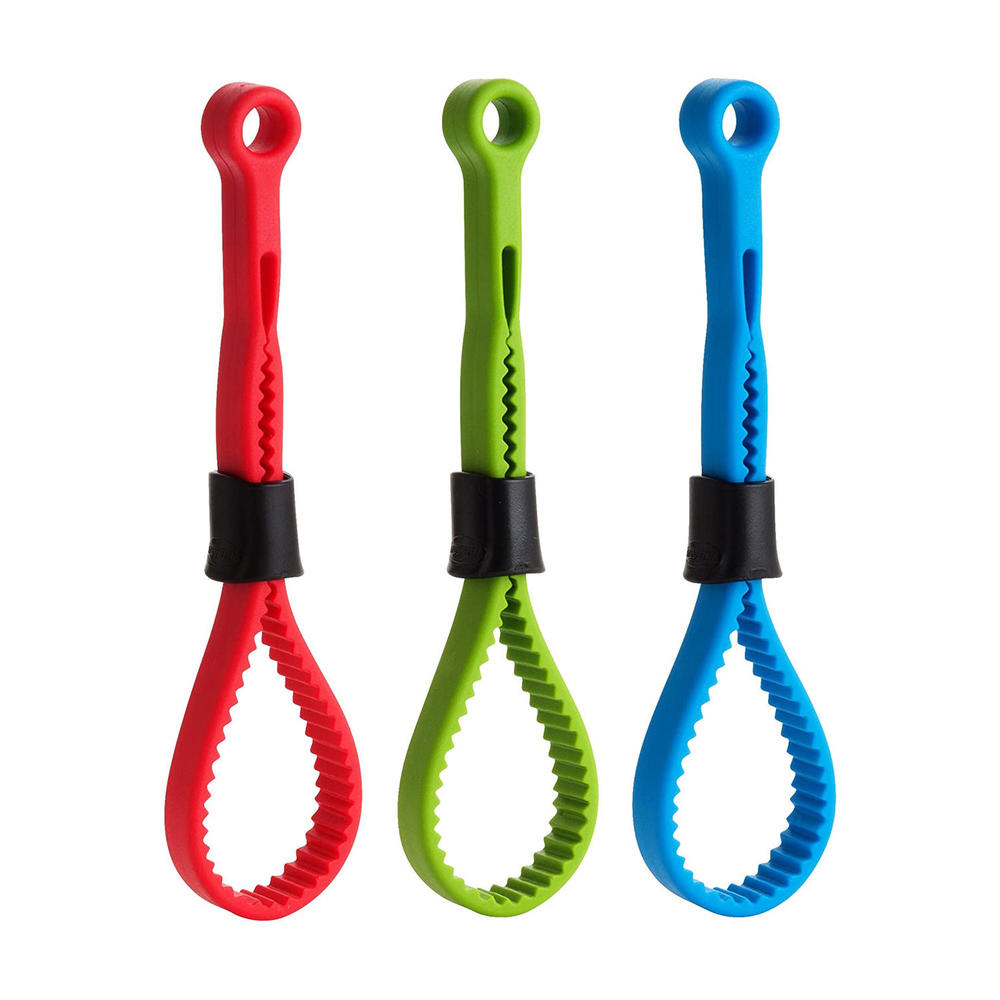 Kit Ouvre-boîte 4-en-1 NAKOSITE – Ouvre-boîte, Ouvre-bouteille, Ouvre-bocal + Couvercle Silicone Réutilisable – Acier Inoxydable, Poignée Ergonomique