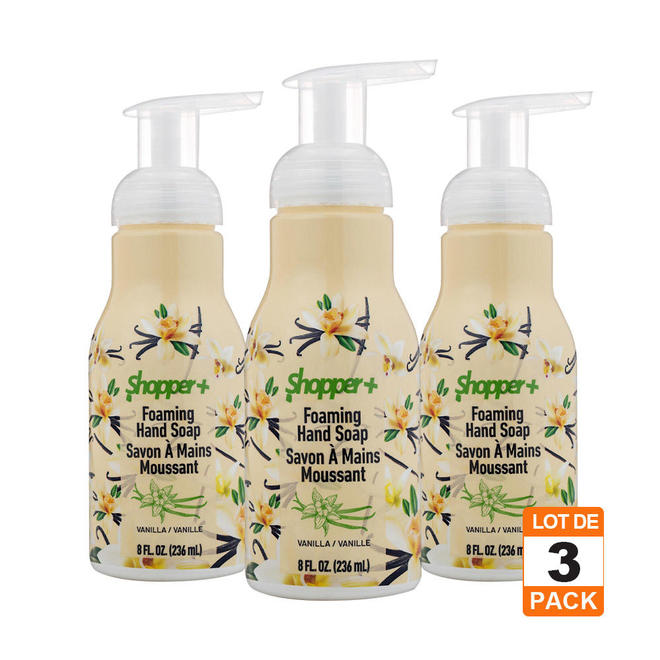 Liquid Vanilla Foaming Hand Soap Soothing Clean 236ml Shopper+