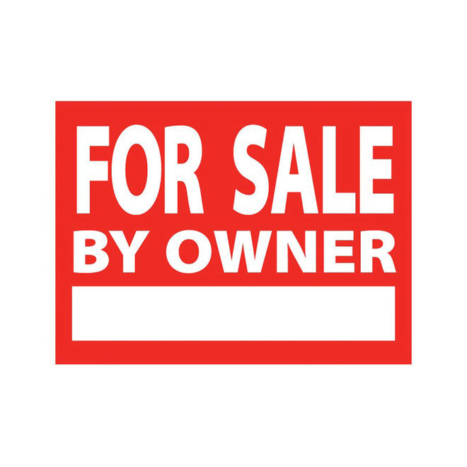 HeadlineSign 415 4728 Business Signs HeadlineSign FOR SALE BY OWNER Yard Sign 18 x 24 Plastic 785949
