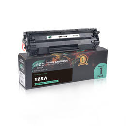 medium plus f2719 EcoBox Canon 125 EcoBox ImageClass MF3010 Canon 125 3484B001AA Compatible Black Toner Cartridge Economical 