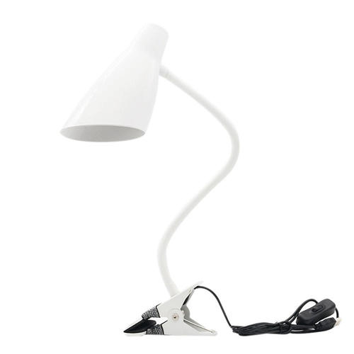 PrimeCables LVB FX018B USB Lamp Three Touch Plug in Table Lamp Modes Modern Design Office Home Dorm White PrimeCables