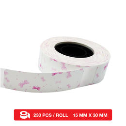 G G 110HW 15BKDS Label Maker Tapes Label for 110HW Thermal Label Printer 15mm x 50mm 150pcs