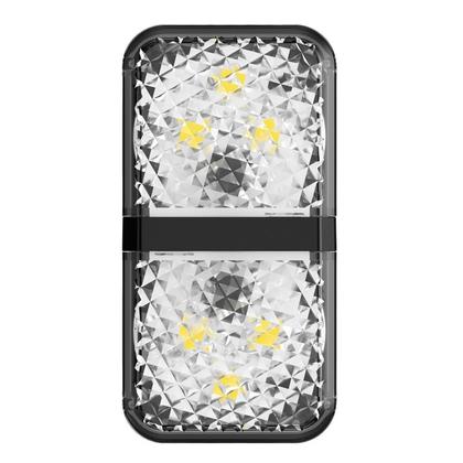 6 LED Car Door Opening Warning Light Safety Anti Collision Flashing ...