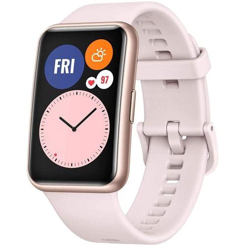 Huawei Cab 257408 Gaming Accessories Huawei Fit Smartwatch With Truseen 4 0 Heart Monitor Sakura Pink 1 64 Vivid Amoled Displ