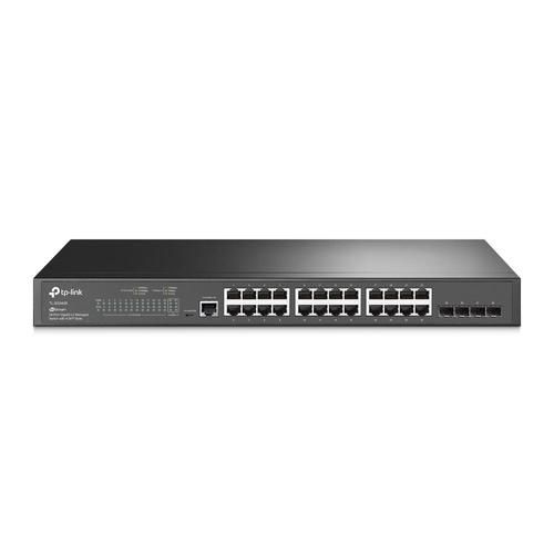 TP Link Cab TL SG3428 Business Commercial Switch TP Link JetStream 24 Port Gigabit L2 Managed Switch with 4 SFP Slots