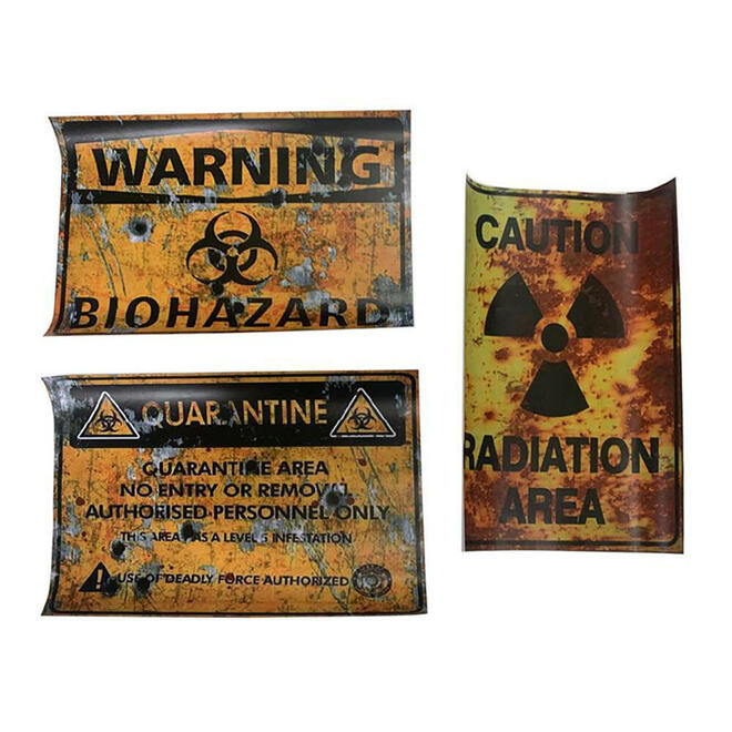 No Brand LVC 28303 Door Wall Decor G Ghouls 11 81 Warning Wall