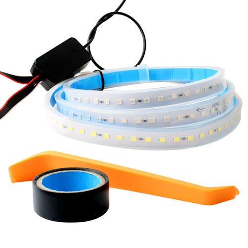 LIVINGbasics LVB BKB WL02 Gaming Accessories 48 inch One Pair of Car Door Warning Light Strip for Anti Rear End Collision LIV