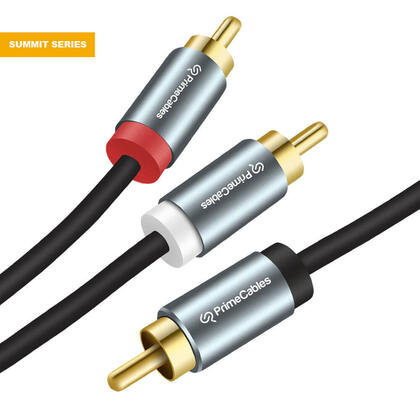 Summit Series 3FT 1*RCA to 2*RCA Male to Male Subwoofer Cable