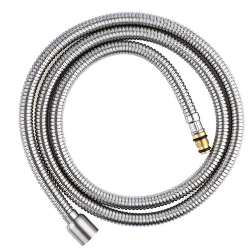 LIVINGbasics SN BA H8207S BN Shower Heads Pull Down Kitchen Faucet Replacement Hose with Stainless Steel Docking LIVINGbasics