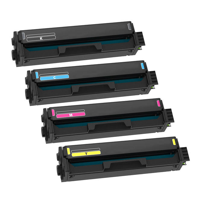No Brand Lexmark 20N1X Combo CX431adw Lexmark 20N1X Compatible Toner Cartridge Combo Extra High Yield BK C M Y