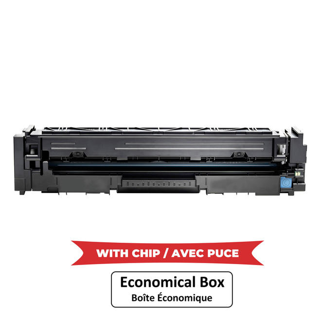 EcoBox HP 206A W2111A C WithChip EcoBox Color LaserJet Pro M255dw Compatible HP 206A W2111A Cyan Toner Cartridge With Chip Ec