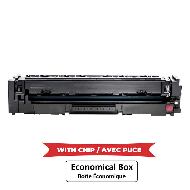 EcoBox HP 206A W2113A M WithChip EcoBox Color LaserJet Pro M255dw Compatible HP 206A W2113A Magenta Toner Cartridge With Chip