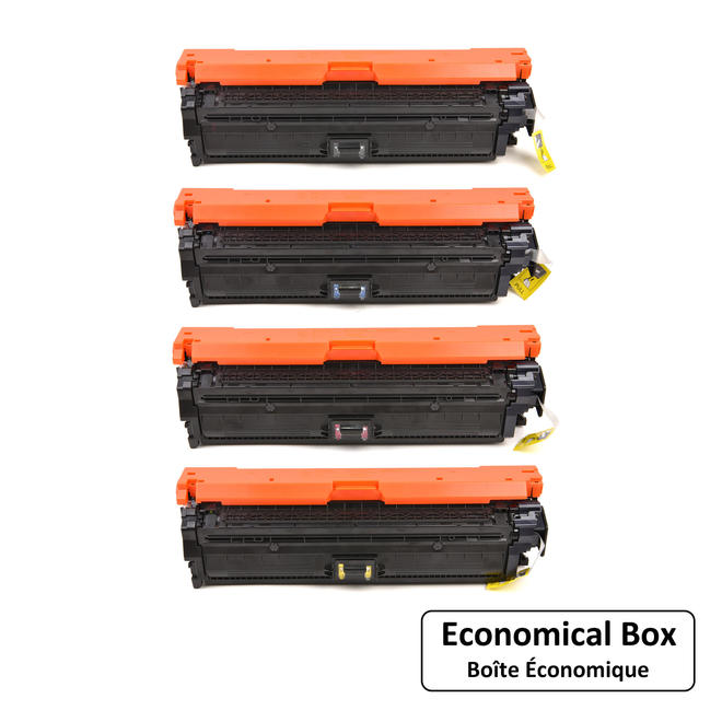 EcoBox HP 651A Combo EcoBox LaserJet Enterprise 700 Color MFP M775dn Compatible HP 651A Toner Cartridge Combo BK C M Y Econom