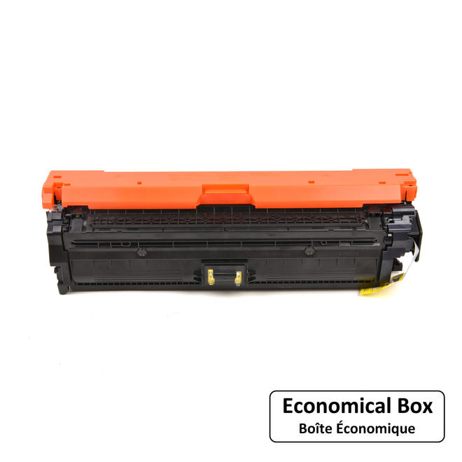 EcoBox HP 307A CE742A Y EcoBox Color LaserJet Professional CP5225 Compatible HP 307A CE742A Yellow Toner Cartridge Economical