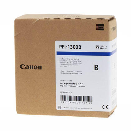 Canon PGI-1300 Photo Cyan Ink Cartridge - Lucia Pro, 330 ML, Retail Pack - View #9